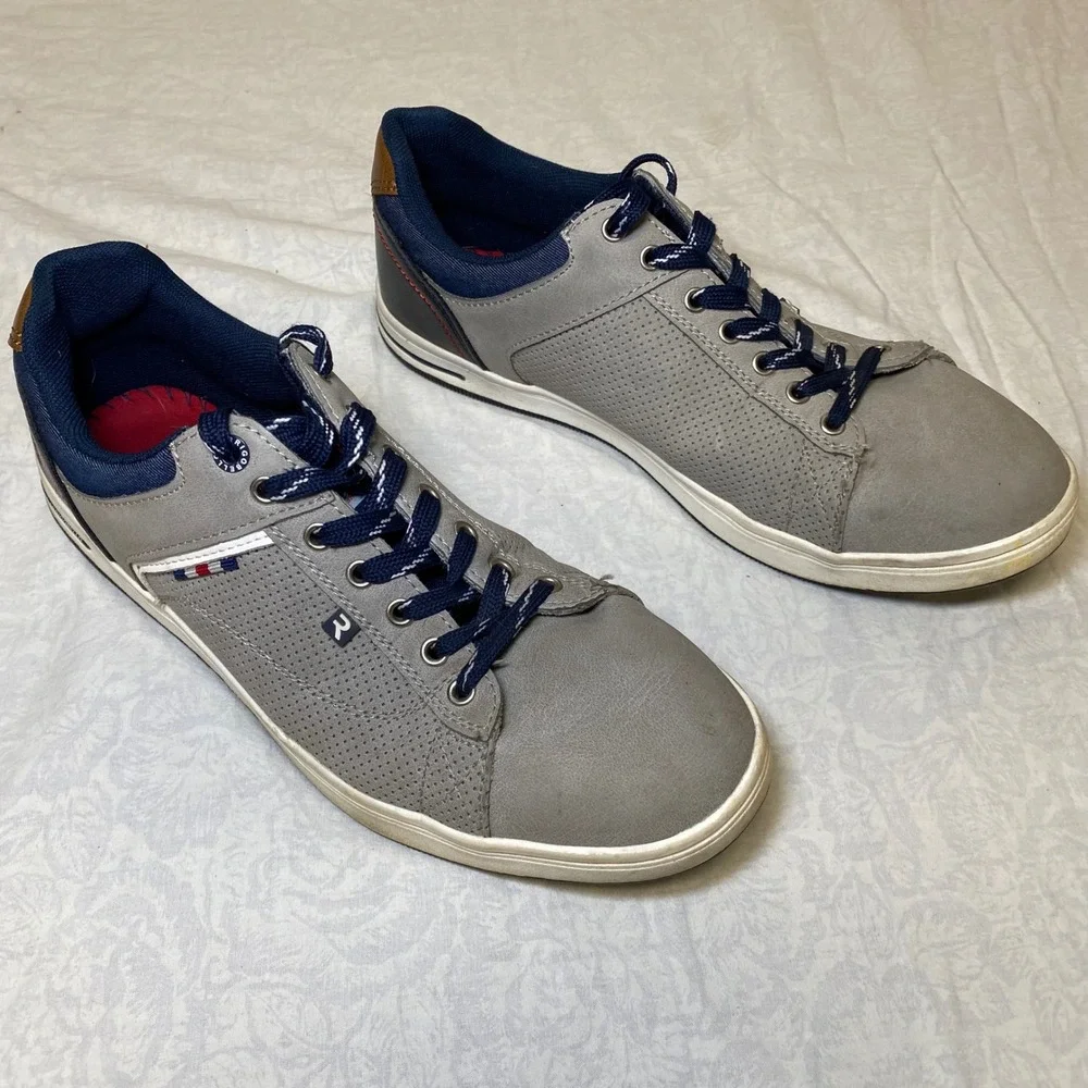 Arrigo Bello 1986 Men's Gray Suede Casual Sneakers Comfort Shoes Size 9‎